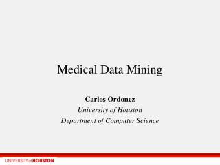 Medical Data Mining