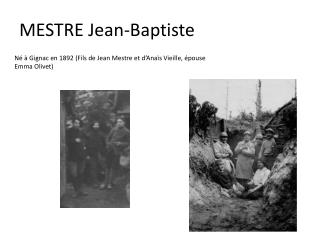 MESTRE Jean-Baptiste