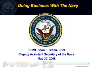 Doing Business With The Navy