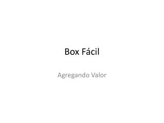 Box Fácil