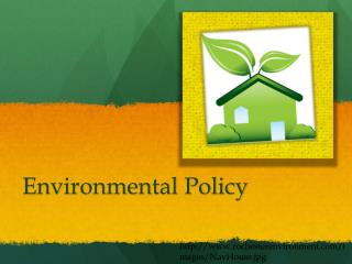 Environmental Policy