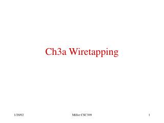 Ch3a Wiretapping