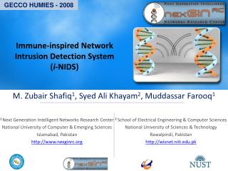 Immune-inspired Network Intrusion Detection System ( i -NIDS)