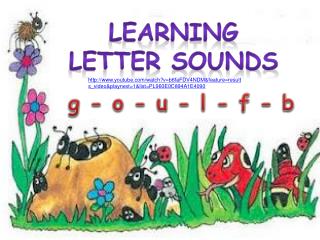 LeaRNING LETTER SOUNDS