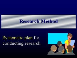 research-method-and-project