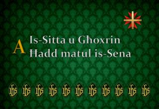 Is- Sitta u Għoxrin Ħadd matul is-Sena