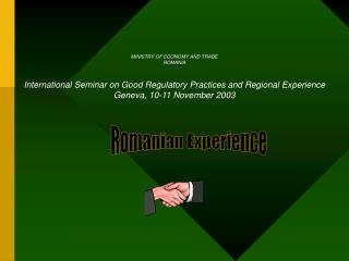 Romanian Experience