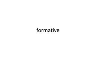 formative