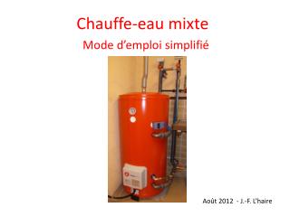 Chauffe-eau mixte