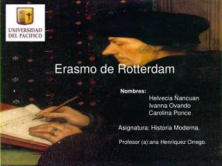 Erasmo de Rotterdam