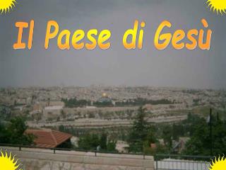 Il Paese di Gesù