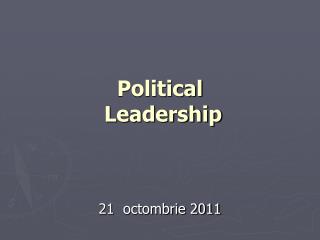 Political Leadership