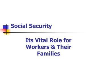 Social Security