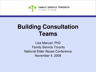 Building Consultation Teams