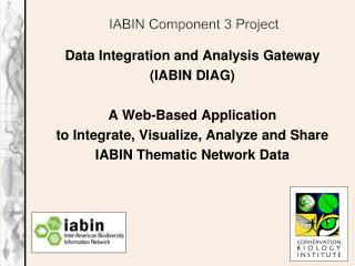 IABIN Component 3 Project