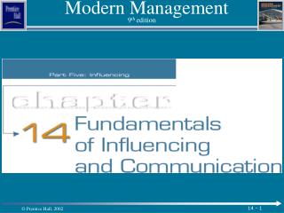 Modern Management 9 th edition