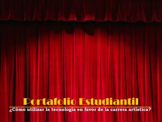 Portafolio Estudiantil