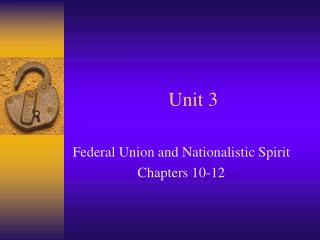 Unit 3