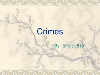 Crimes