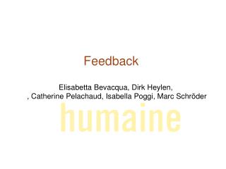 Feedback