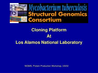 The TB Structural Genomics Consortium title