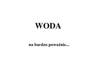 WODA