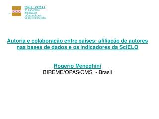 ICML9 | CRICS 7 9º Congresso Mundial de Informação em Saúde e Bibliotecas