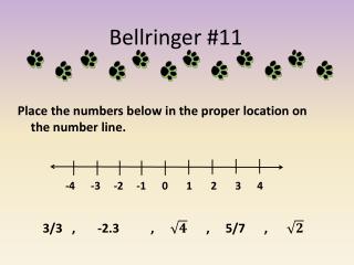 Bellringer #11