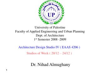 Dr. Nihad Almughany