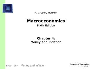 Macroeconomics Sixth Edition