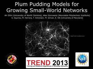Plum Pudding Models for Growing Small-World Networks