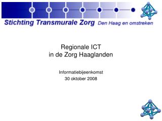 Regionale ICT in de Zorg Haaglanden