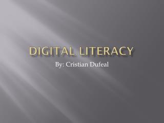 Digital Literacy