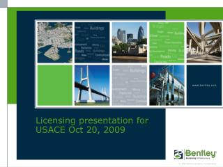 Licensing presentation for USACE Oct 20, 2009