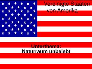 Vereinigte Staaten von Amerika