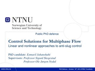 Public PhD defence