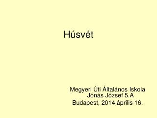 Húsvét