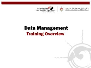 Data Management Training Overview