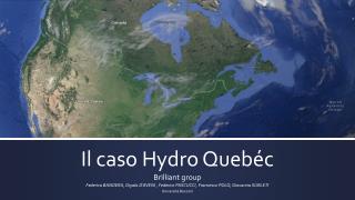 Il caso Hydro Quebéc