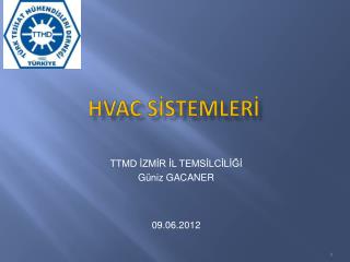 Hvac sİstemlerİ