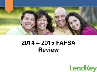 2014 – 2015 FAFSA Review