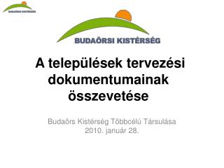 A települések tervezési dokumentumainak összevetése