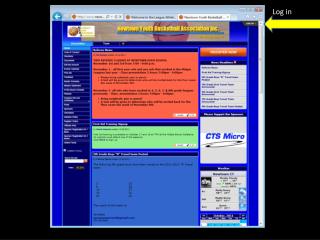 Log in