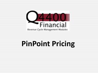 PinPoint Pricing