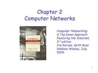 Chapter 2 Computer Networks