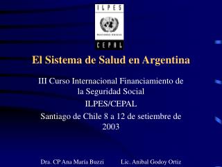El Sistema de Salud en Argentina