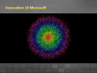 Innovation @ Microsoft