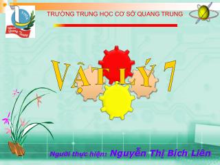 TRƯỜNG TRUNG HỌC CƠ SỞ QUANG TRUNG