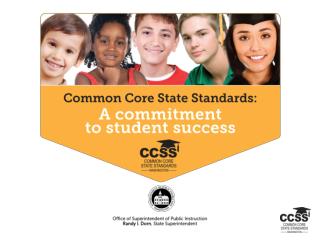 Common Core State Standards Our goals for today…