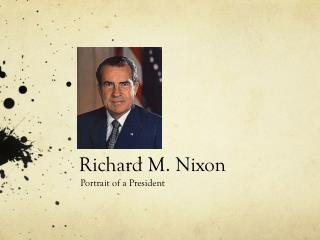 Richard M. Nixon